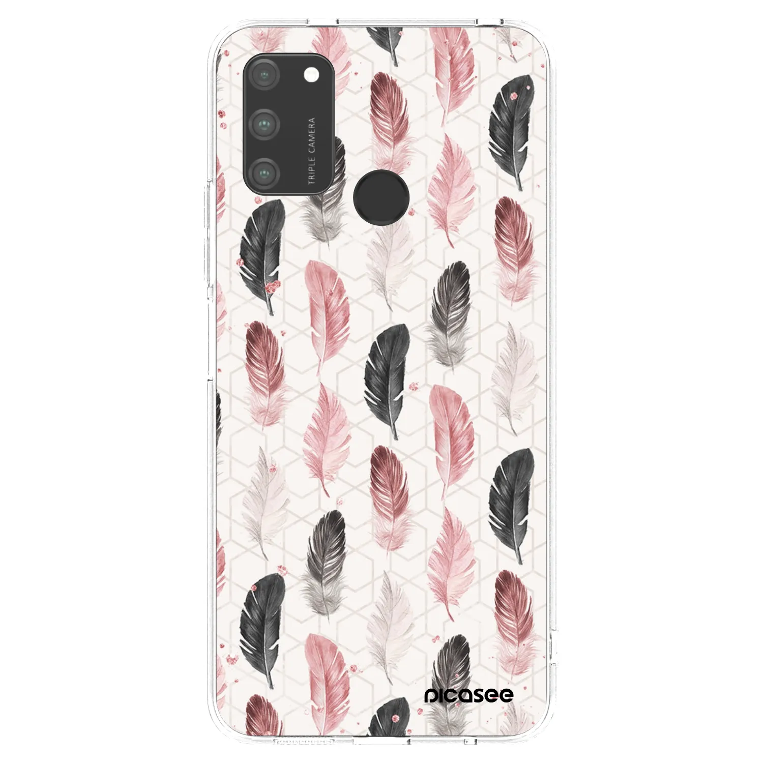 Picasee silikonowe przeźroczyste etui na Honor 9A - Feder 2