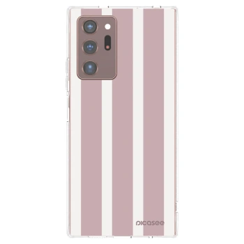 Picasee silikonowe przeźroczyste etui na Samsung Galaxy Note 20 Ultra - Velvet sun