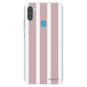 Picasee silikonowe przeźroczyste etui na Samsung Galaxy M11 - Velvet sun