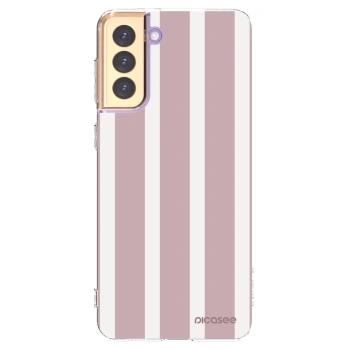 Picasee silikonowe przeźroczyste etui na Samsung Galaxy S21+ 5G G996F - Velvet sun
