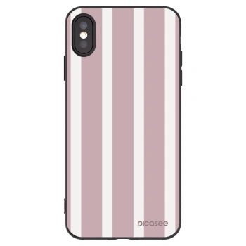 Picasee silikonowe czarne etui na Apple iPhone XS Max - Velvet sun