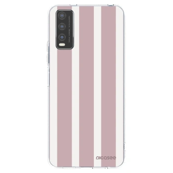 Picasee silikonowe przeźroczyste etui na Vivo Y20s - Velvet sun