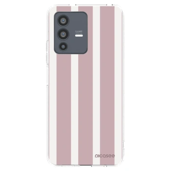 Picasee silikonowe przeźroczyste etui na Vivo V23 5G - Velvet sun