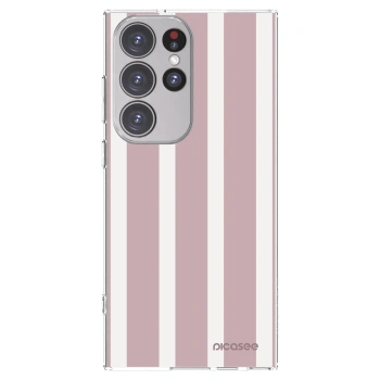 Picasee silikonowe przeźroczyste etui na Samsung Galaxy S23 Ultra 5G - Velvet sun