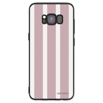 Picasee silikonowe czarne etui na Samsung Galaxy S8 G950F - Velvet sun