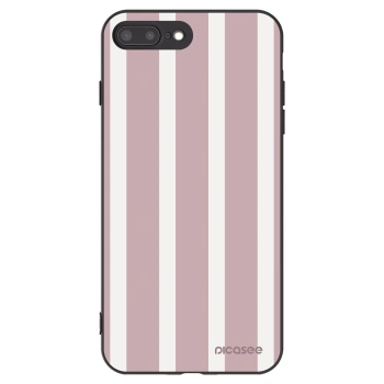 Picasee silikonowe czarne etui na Apple iPhone 8 Plus - Velvet sun