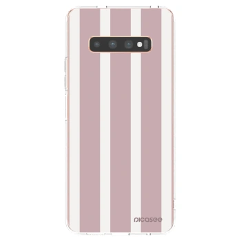Picasee silikonowe przeźroczyste etui na Samsung Galaxy S10 Plus G975 - Velvet sun