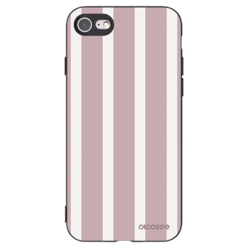Picasee silikonowe czarne etui na Apple iPhone SE 2020 - Velvet sun