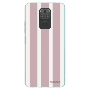 Picasee silikonowe czarne etui na Xiaomi Redmi Note 9 - Velvet sun