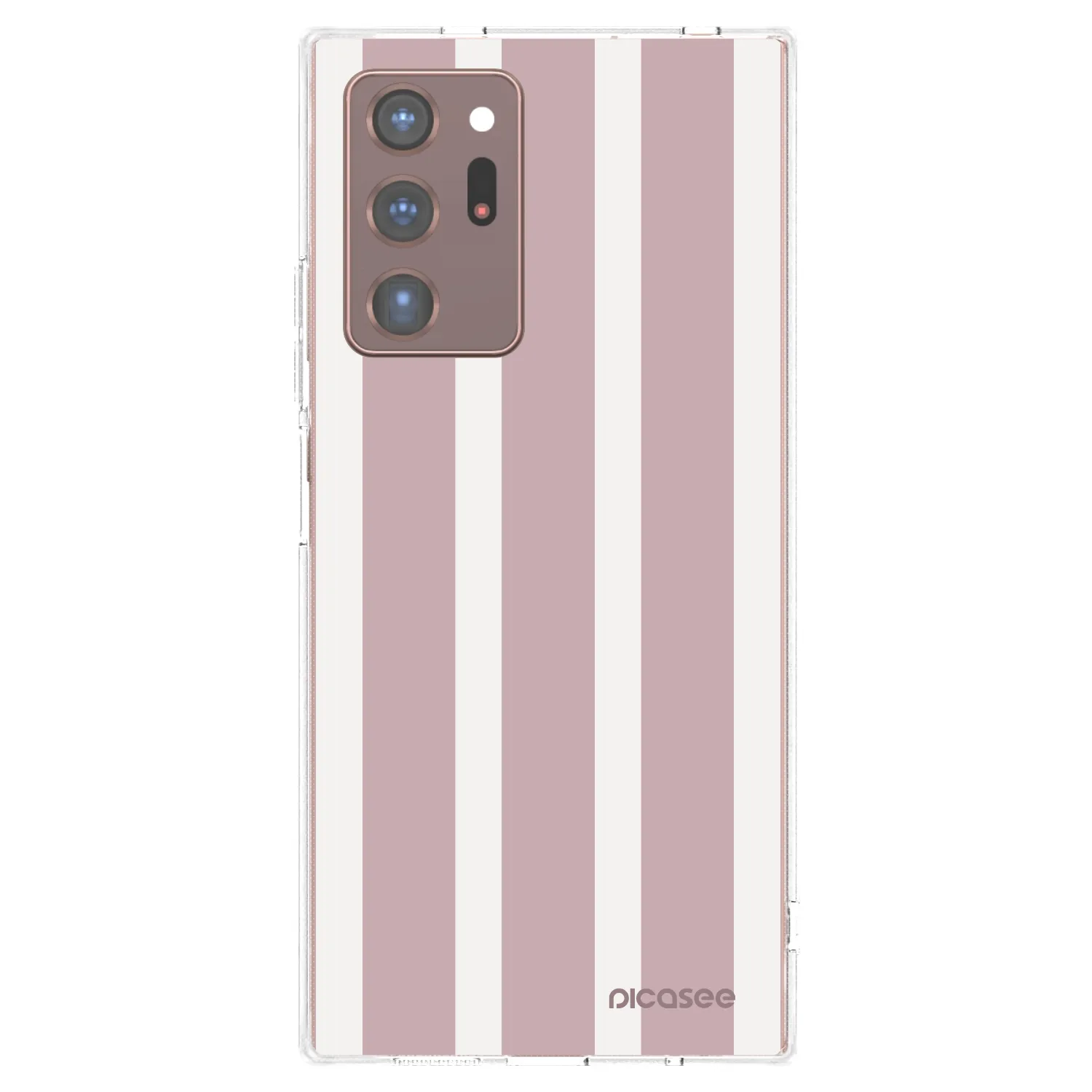Picasee silikonowe przeźroczyste etui na Samsung Galaxy Note 20 Ultra - Velvet sun