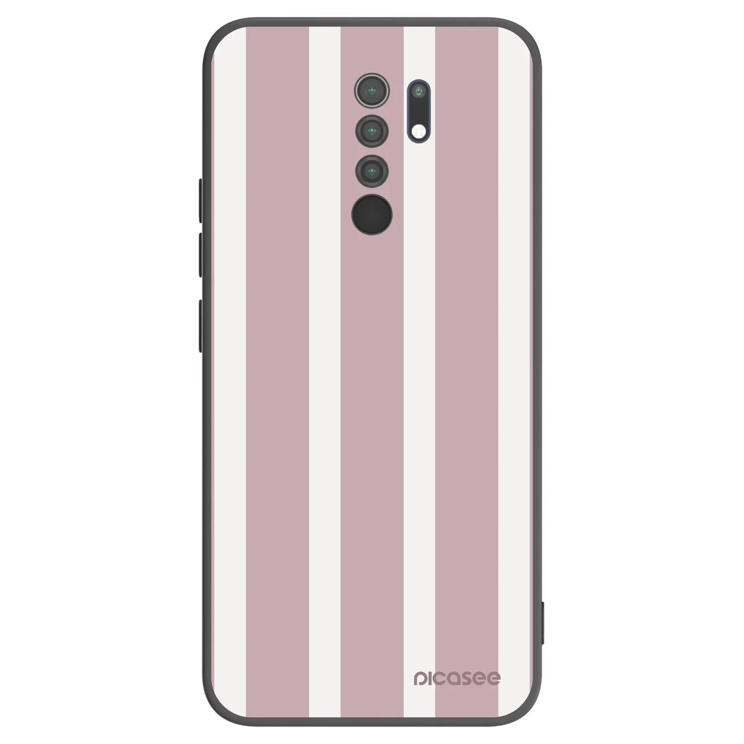Picasee silikonowe czarne etui na Xiaomi Redmi 9 - Velvet sun
