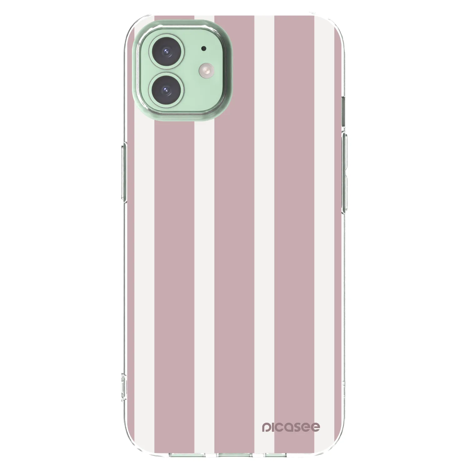 Picasee silikonowe przeźroczyste etui na Apple iPhone 12 - Velvet sun