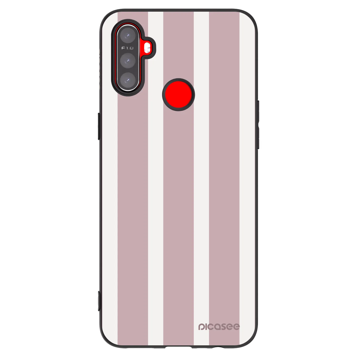 Picasee silikonowe czarne etui na Realme C3 - Velvet sun