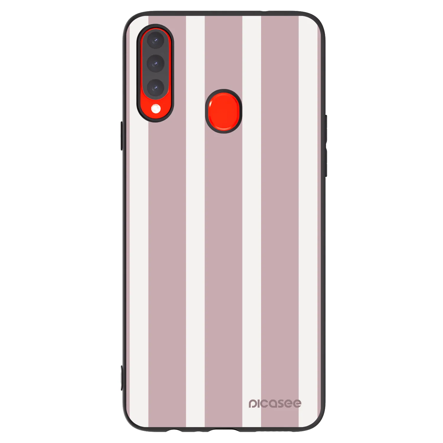 Picasee silikonowe czarne etui na Samsung Galaxy A20s - Velvet sun