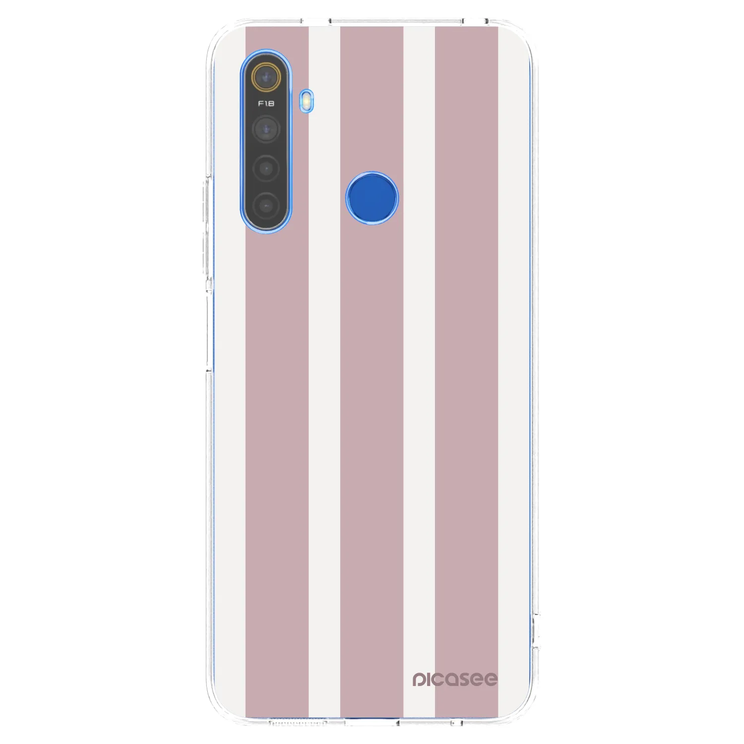 Picasee silikonowe przeźroczyste etui na Realme 5 - Velvet sun