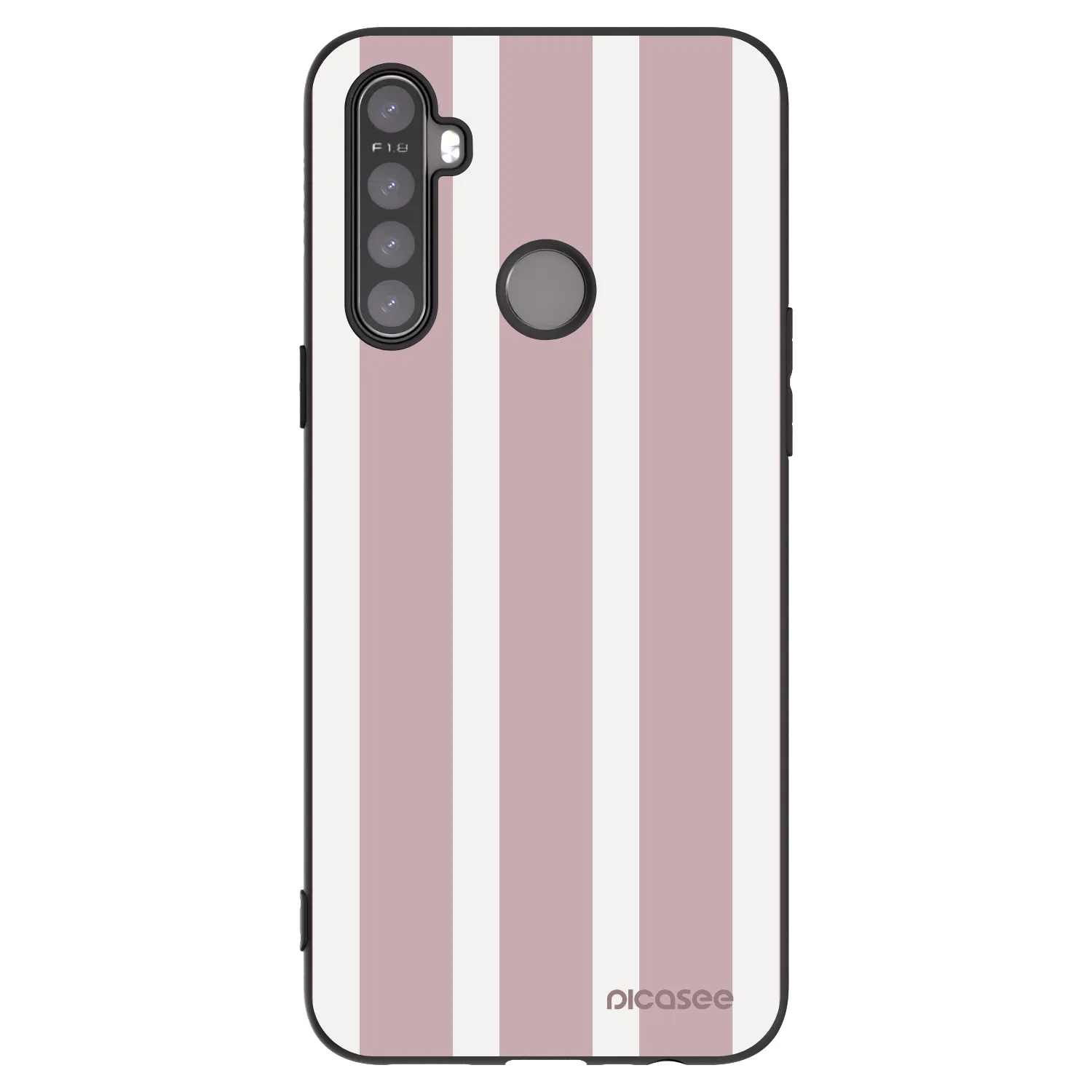 Picasee silikonowe czarne etui na Realme 5 - Velvet sun
