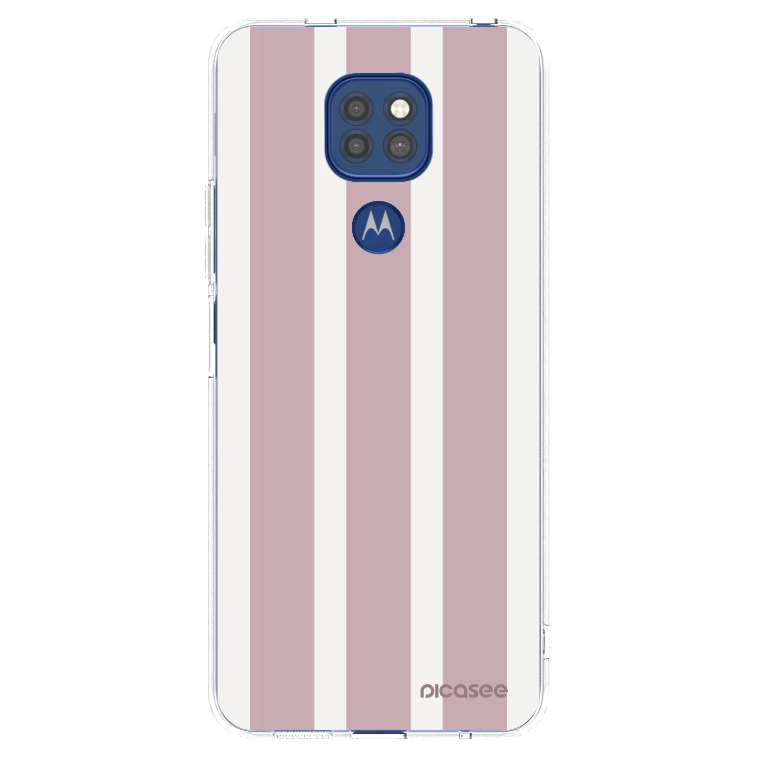 Picasee silikonowe przeźroczyste etui na Motorola Moto G9 Play - Velvet sun