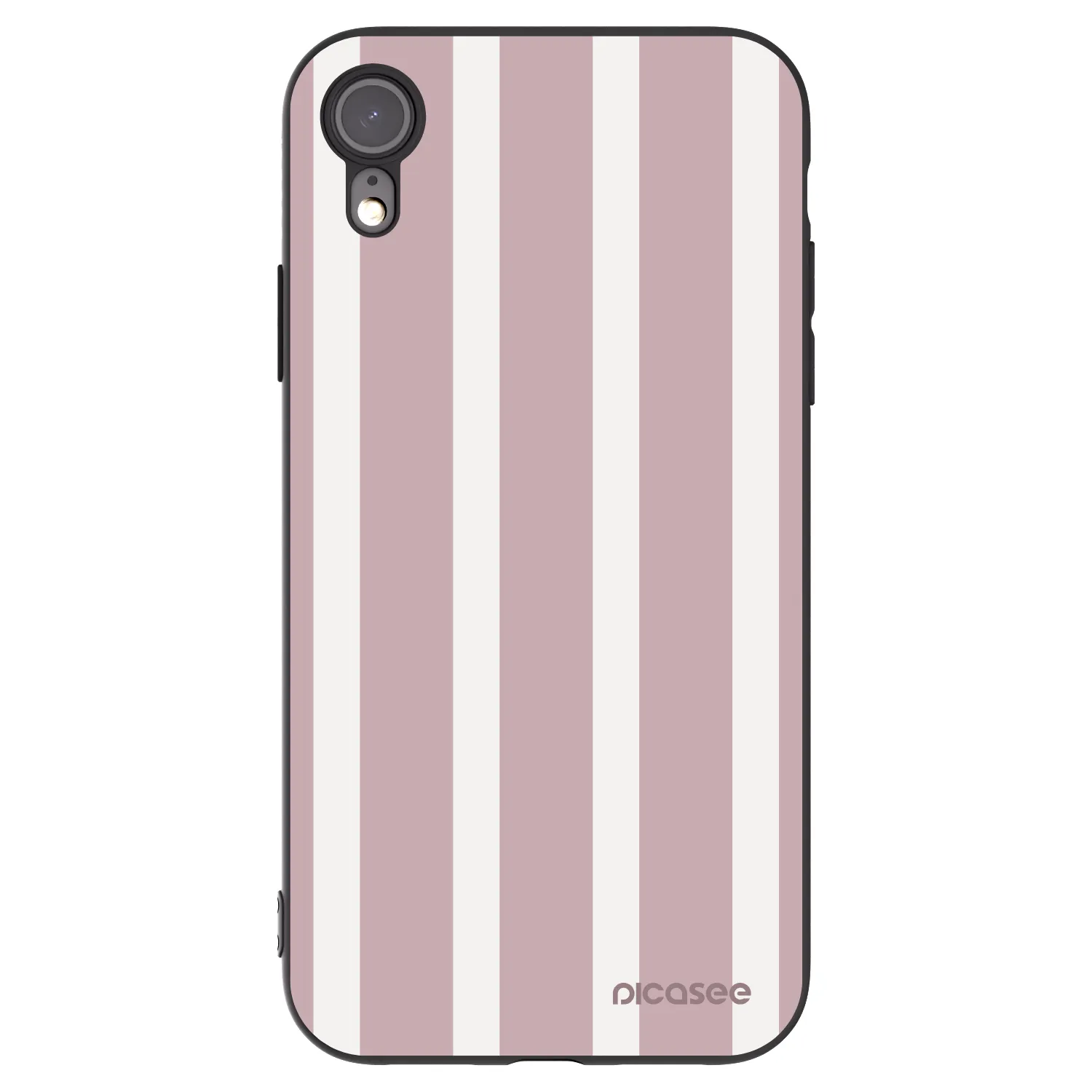 Picasee silikonowe czarne etui na Apple iPhone XR - Velvet sun