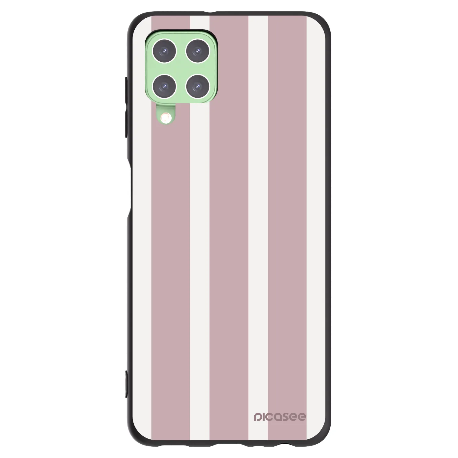 Picasee silikonowe czarne etui na Samsung Galaxy A22 A225F 4G - Velvet sun