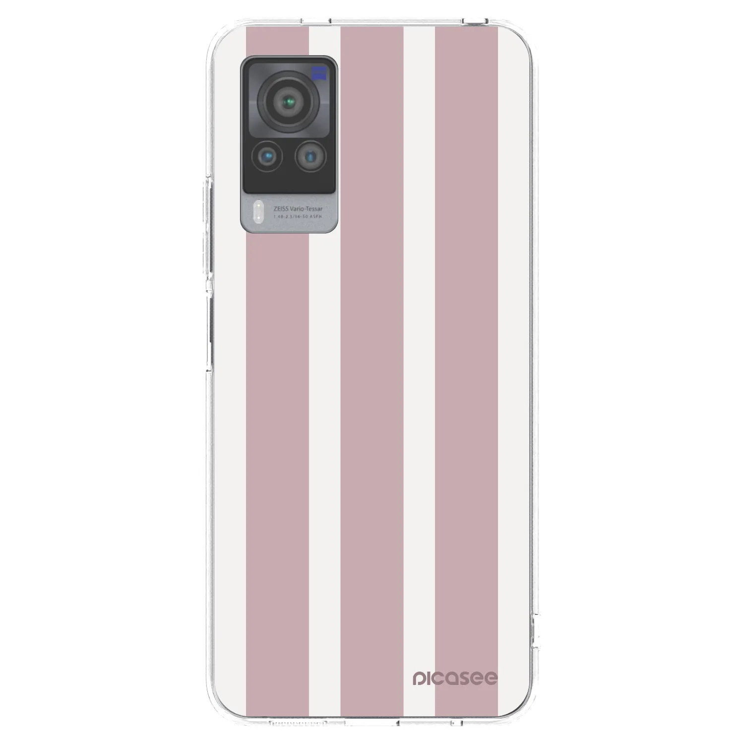 Picasee silikonowe przeźroczyste etui na Vivo X60 Pro 5G - Velvet sun