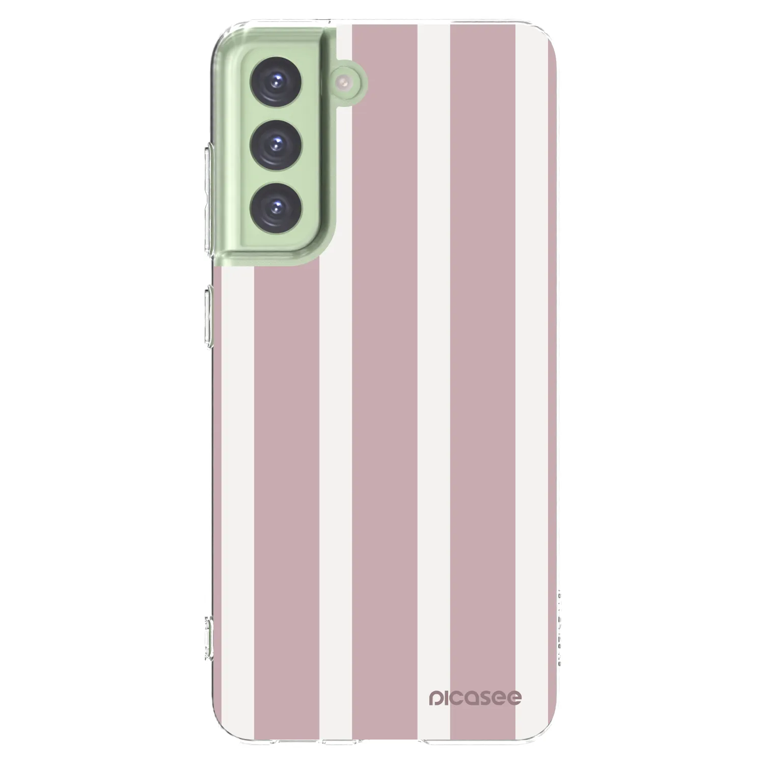 Picasee silikonowe przeźroczyste etui na Samsung Galaxy S21 FE 5G - Velvet sun