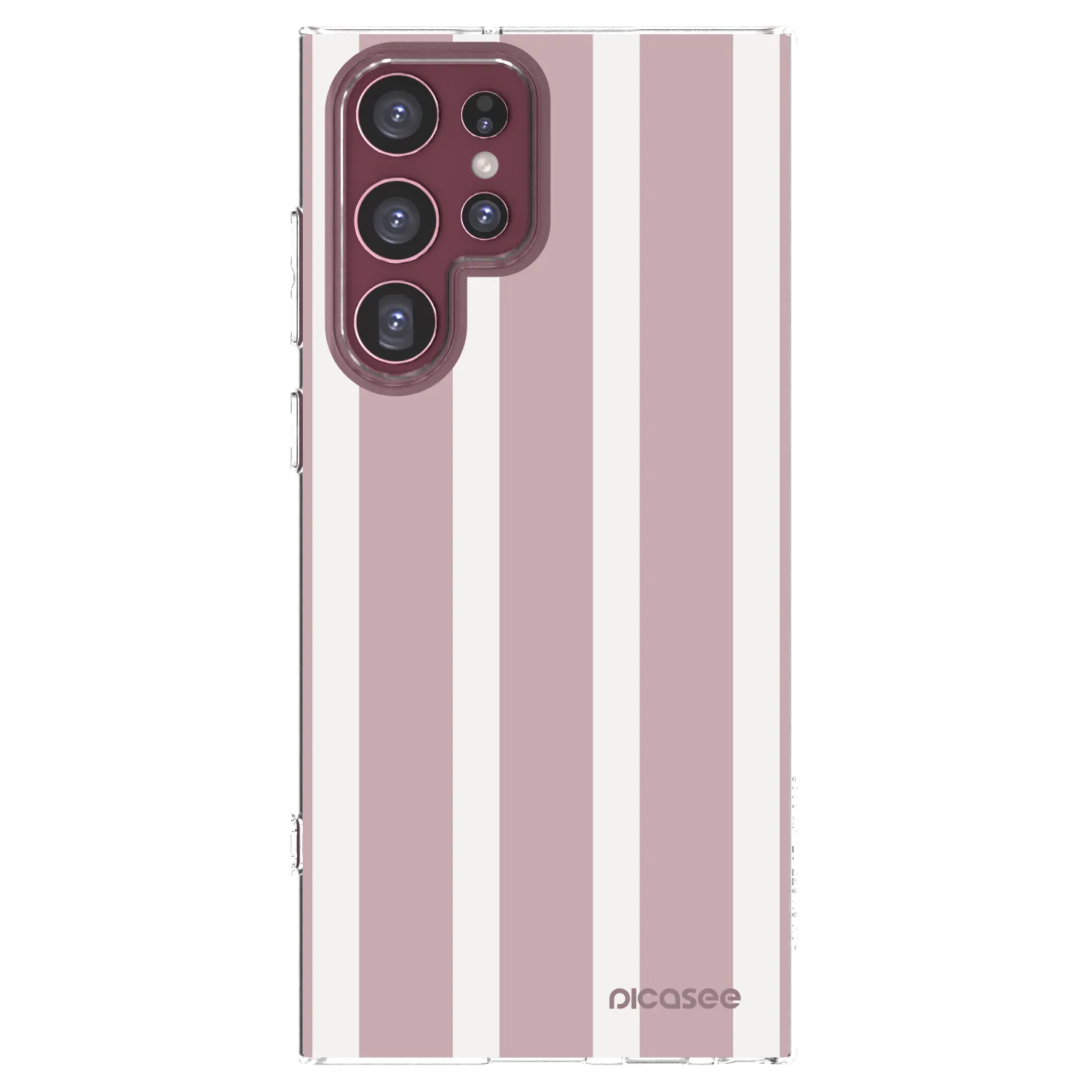 Picasee silikonowe przeźroczyste etui na Samsung Galaxy S22 Ultra 5G - Velvet sun