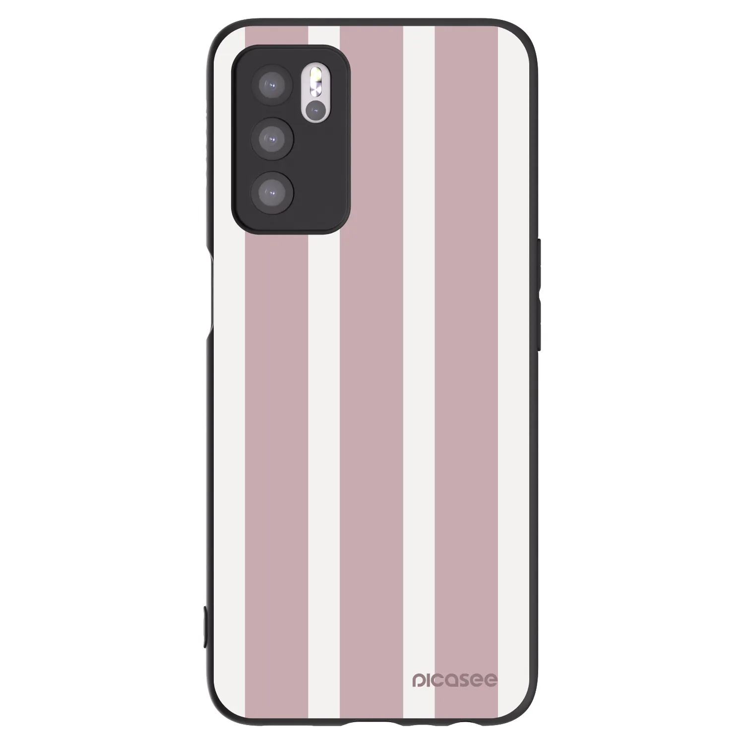 Picasee silikonowe czarne etui na OPPO A16s - Velvet sun