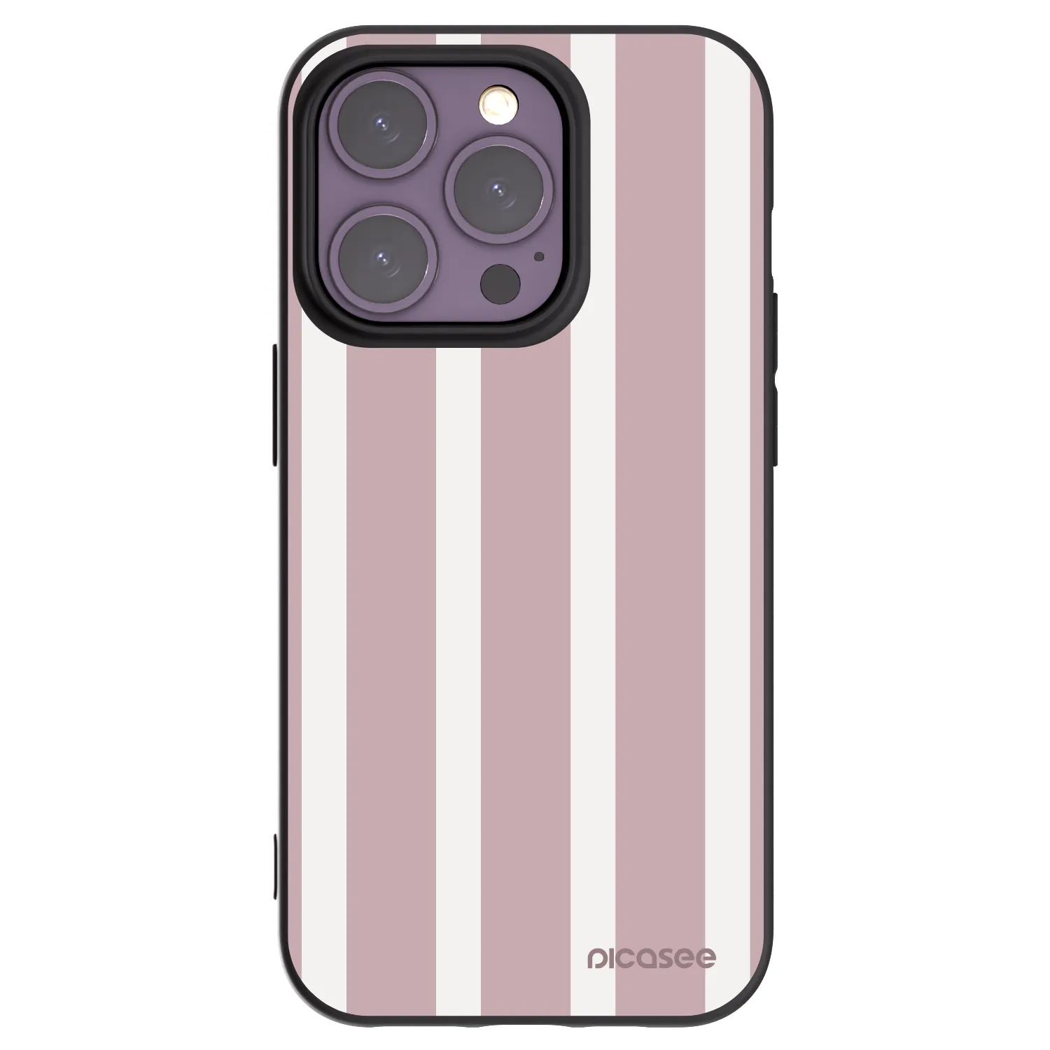 Picasee silikonowe czarne etui na Apple iPhone 14 Pro - Velvet sun