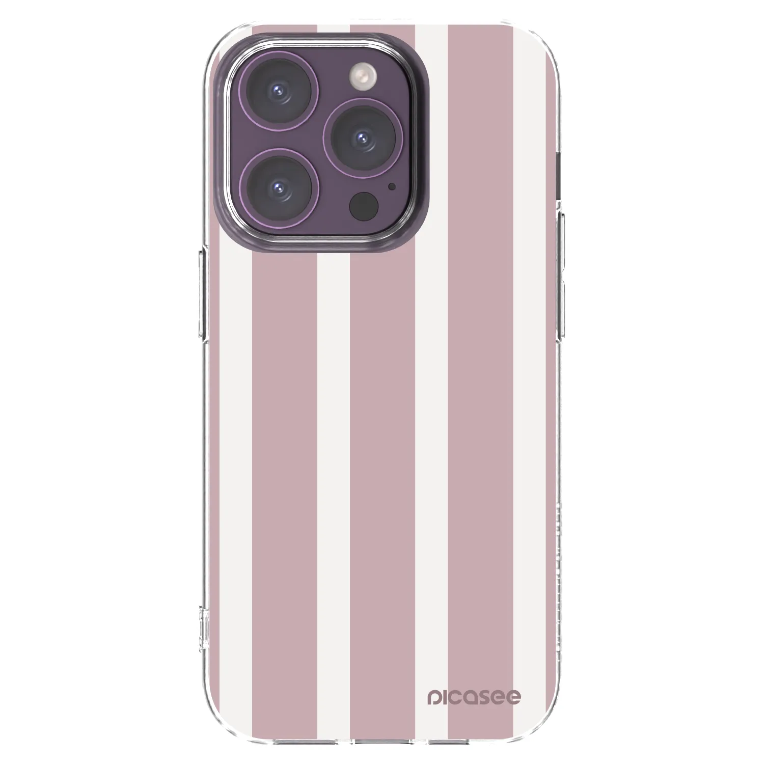 Picasee silikonowe przeźroczyste etui na Apple iPhone 14 Pro - Velvet sun