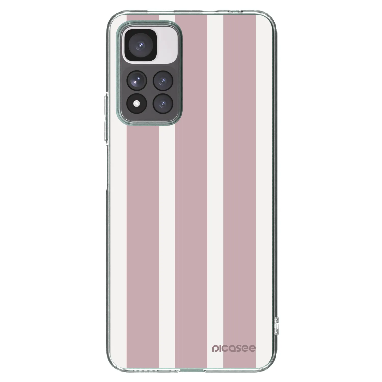 Picasee silikonowe przeźroczyste etui na Xiaomi Redmi Note 11 Pro+ 5G - Velvet sun
