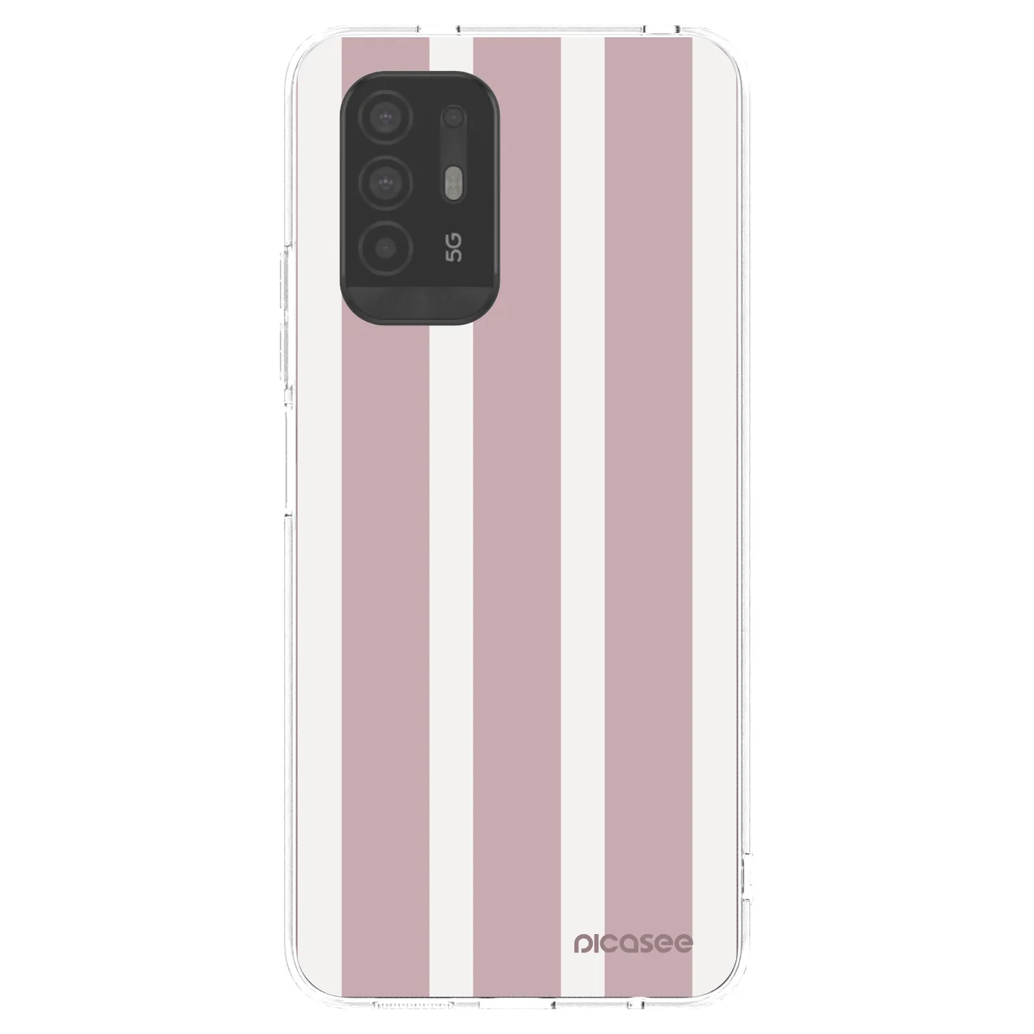 Picasee silikonowe przeźroczyste etui na OPPO A94 5G - Velvet sun