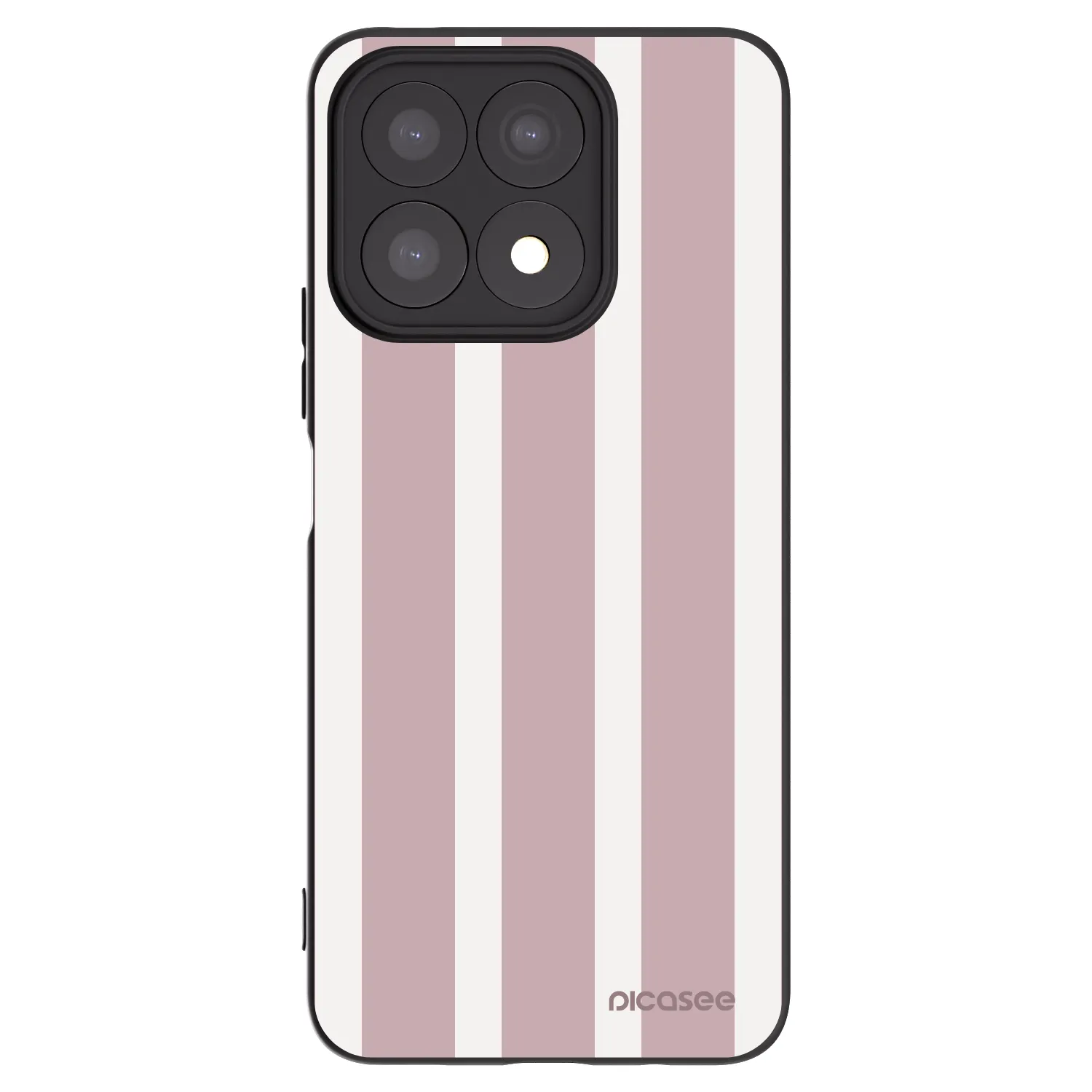 Picasee silikonowe czarne etui na Honor X8a - Velvet sun