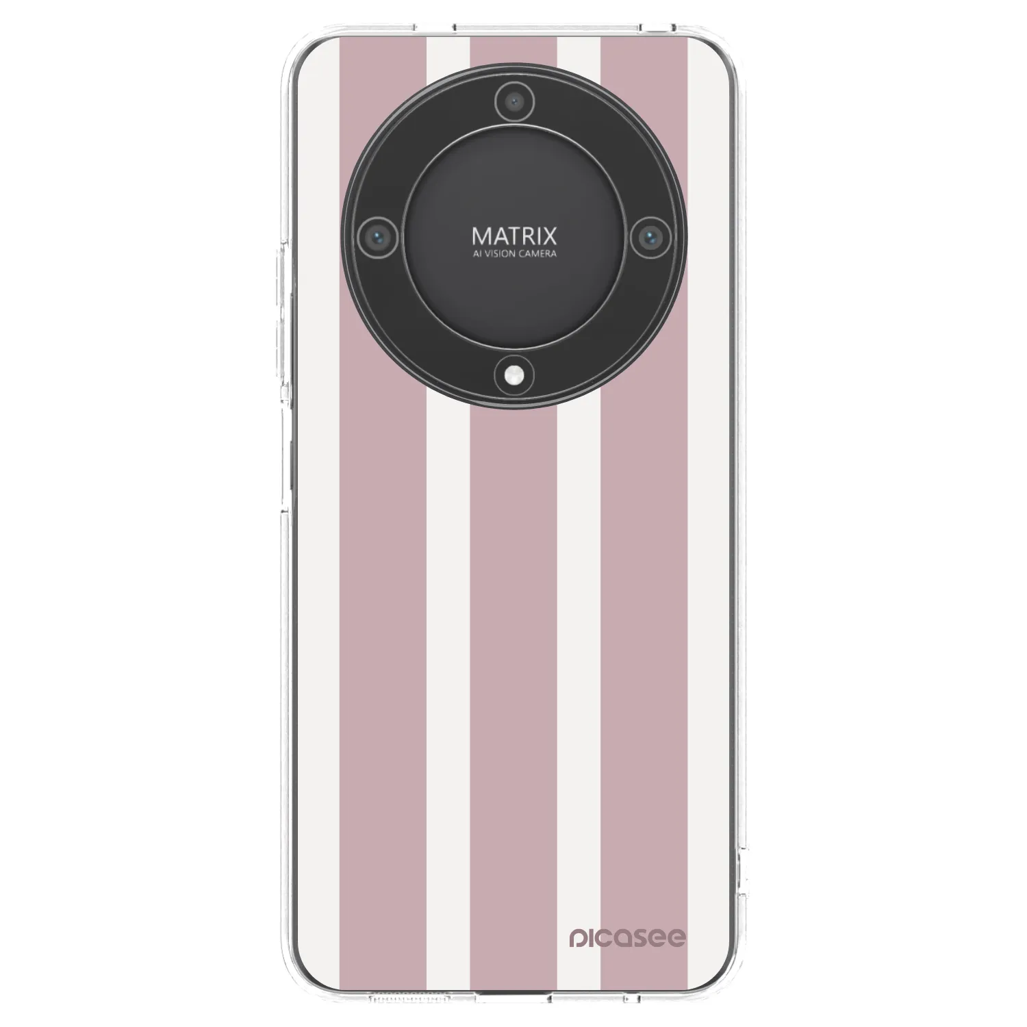 Picasee silikonowe przeźroczyste etui na Honor Magic5 Lite 5G - Velvet sun