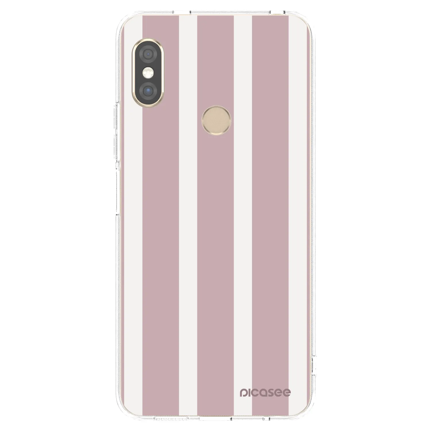 Picasee silikonowe przeźroczyste etui na Xiaomi Redmi Note 5 Global - Velvet sun