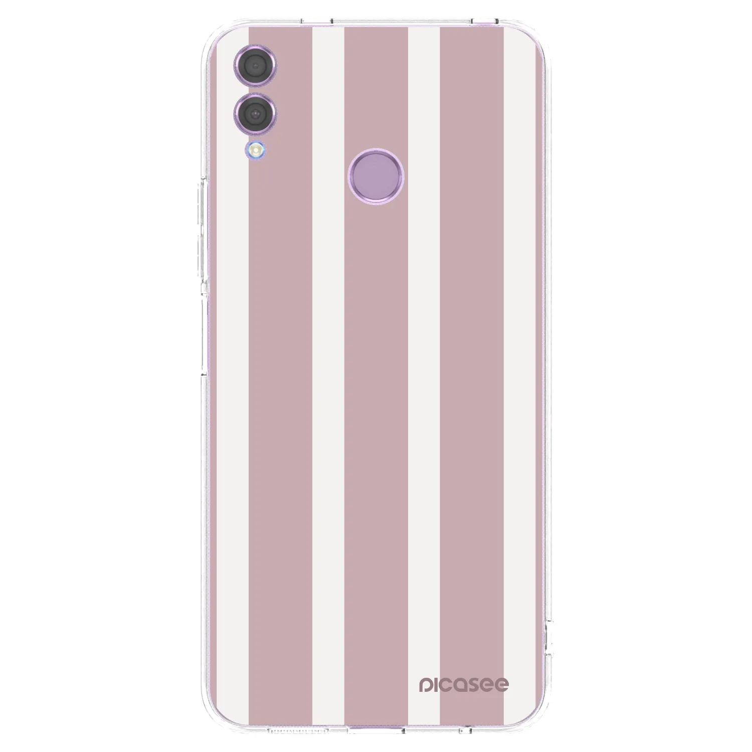Picasee silikonowe przeźroczyste etui na Honor 8X - Velvet sun