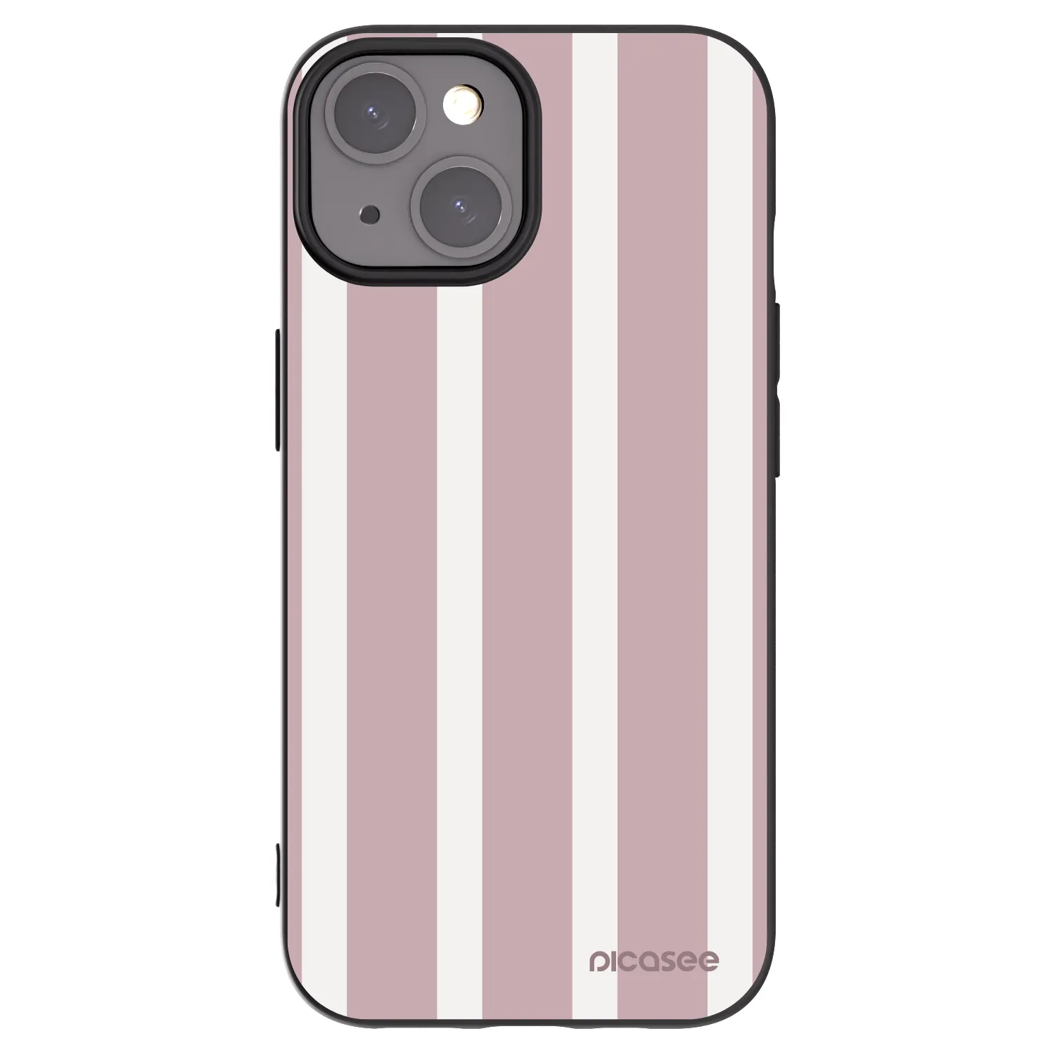 Picasee silikonowe czarne etui na Apple iPhone 15 - Velvet sun
