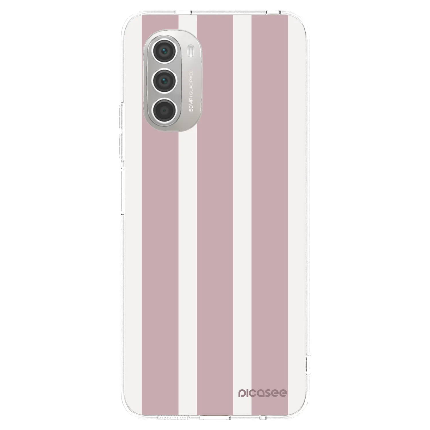 Picasee silikonowe przeźroczyste etui na Motorola Moto G51 - Velvet sun