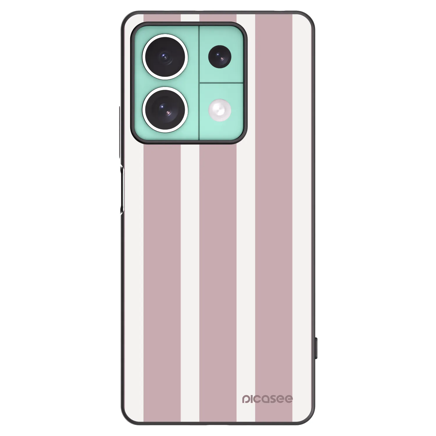 Picasee silikonowe czarne etui na Xiaomi Redmi Note 13 5G - Velvet sun
