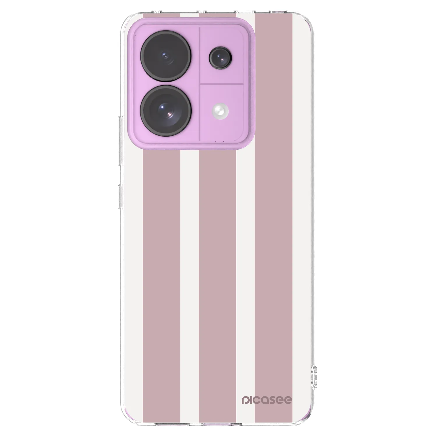 Picasee silikonowe przeźroczyste etui na Xiaomi Redmi Note 13 Pro 5G - Velvet sun