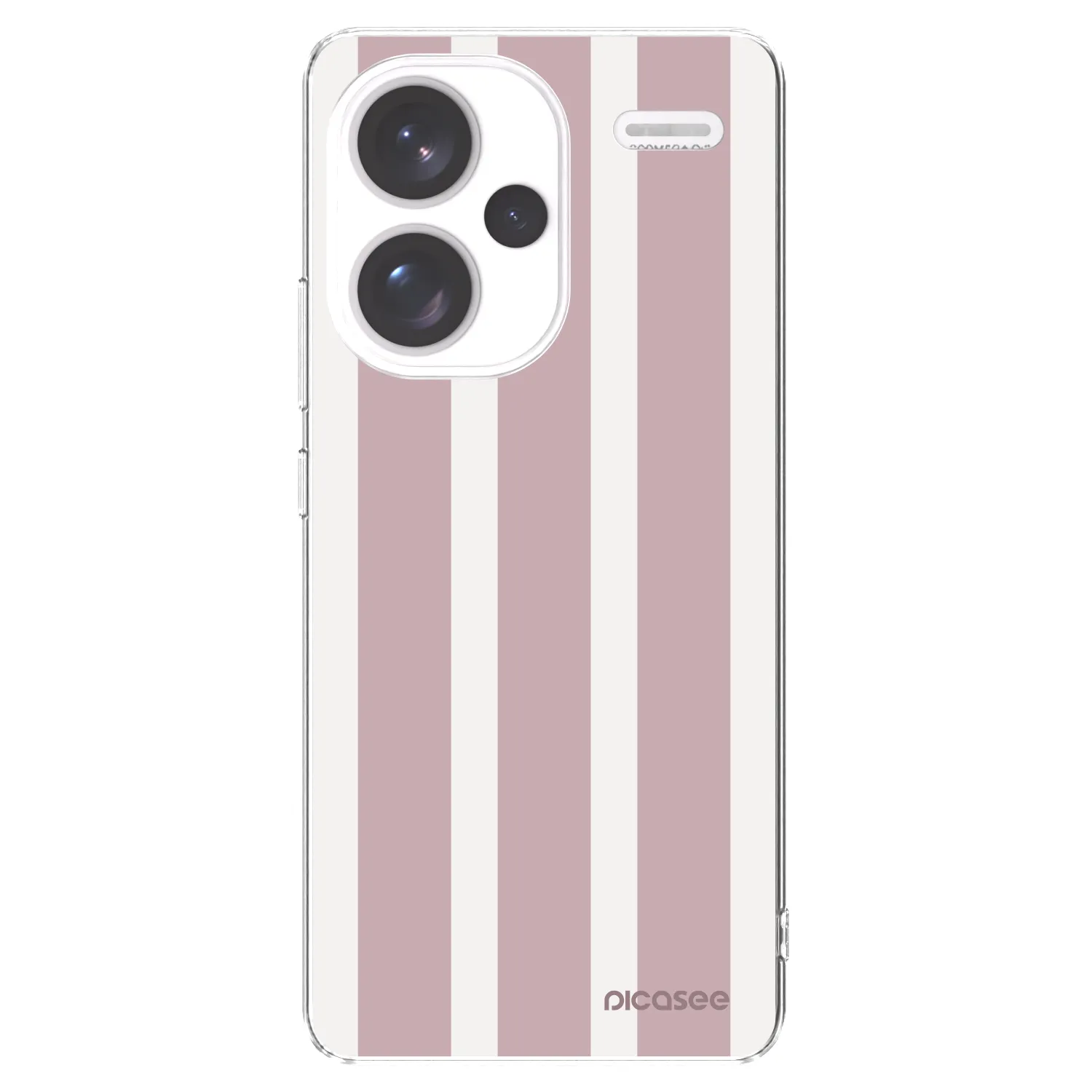 Picasee silikonowe przeźroczyste etui na Xiaomi Redmi Note 13 Pro+ 5G - Velvet sun