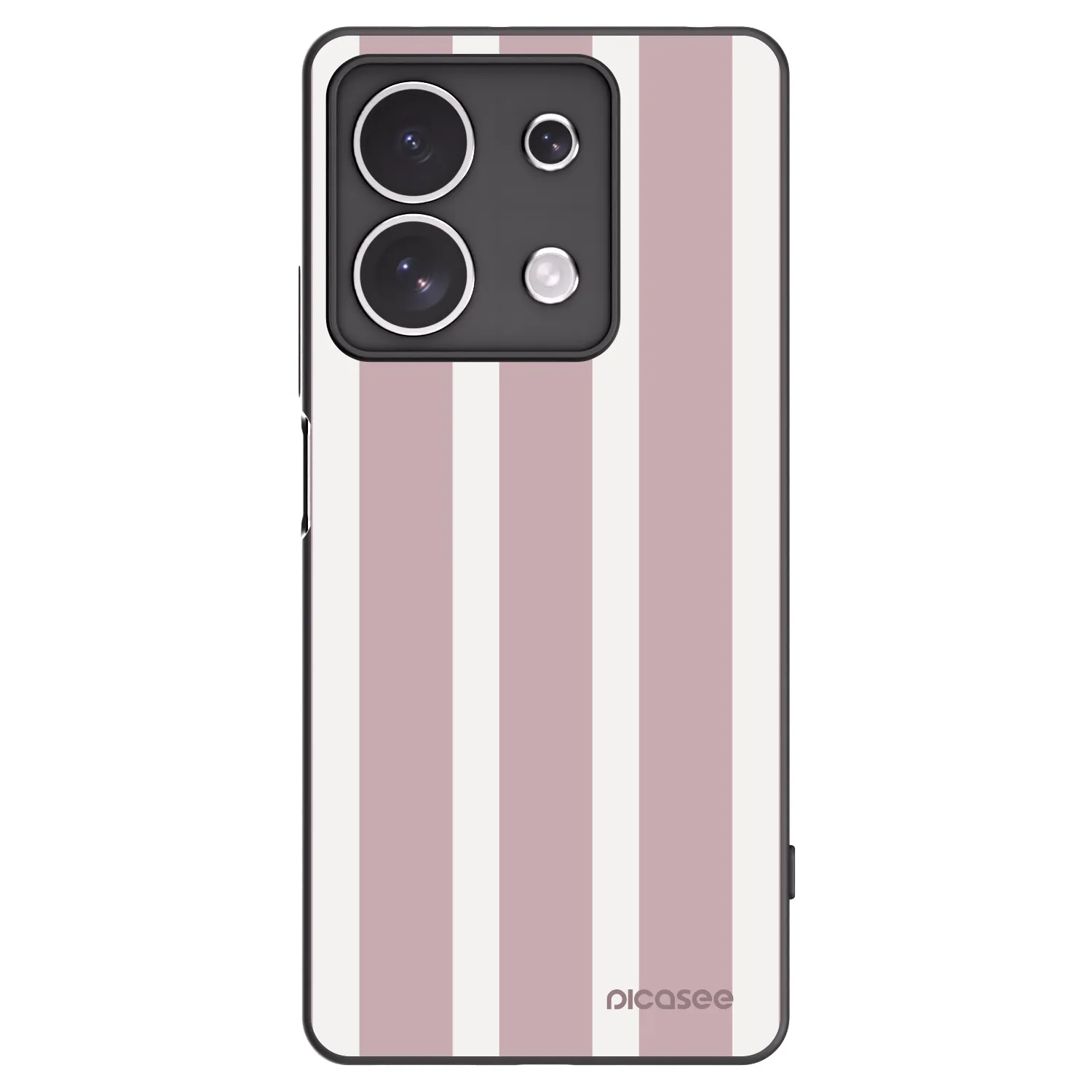 Picasee silikonowe czarne etui na Xiaomi Redmi Note 13 4G - Velvet sun