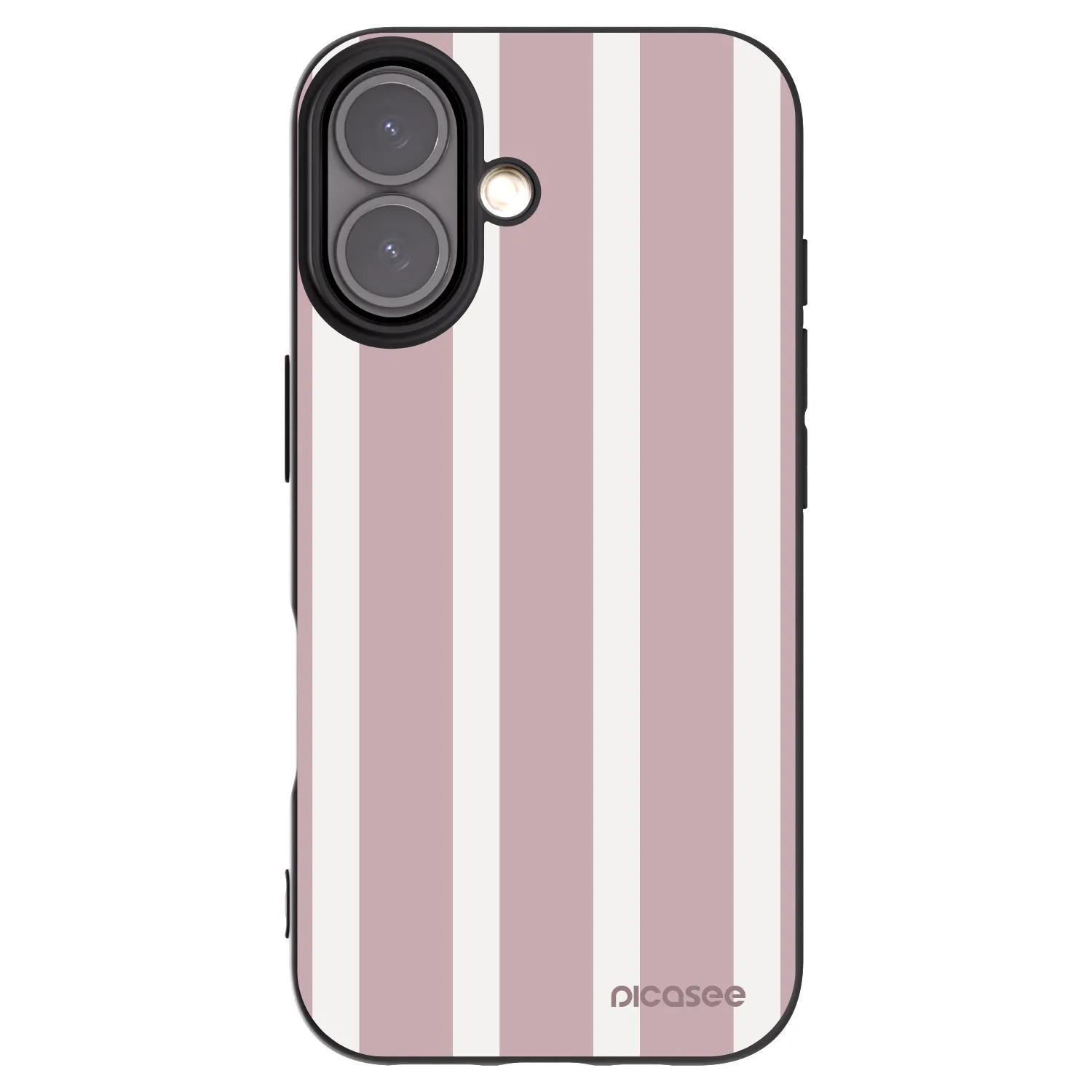 Picasee silikonowe czarne etui na Apple iPhone 16 - Velvet sun
