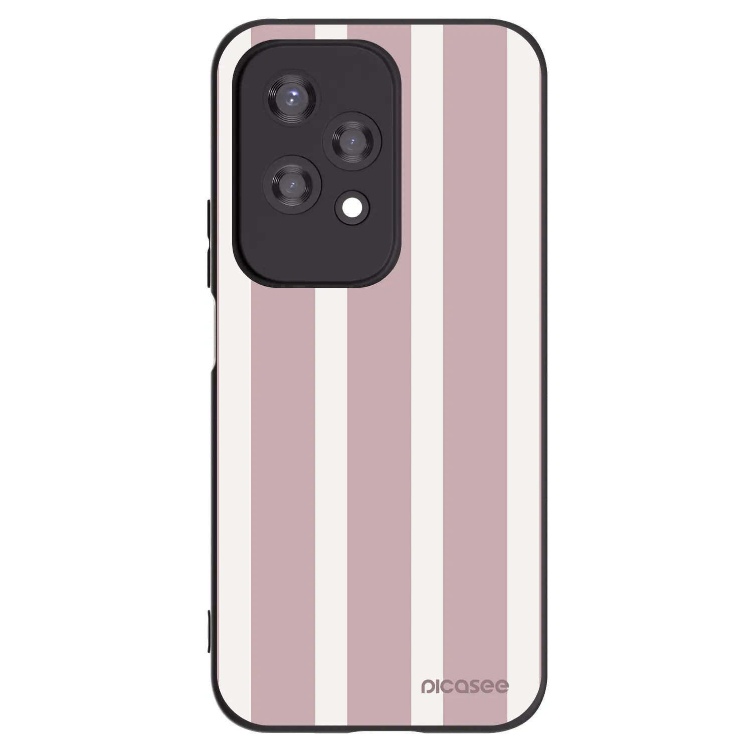 Picasee silikonowe czarne etui na Honor 200 Lite - Velvet sun