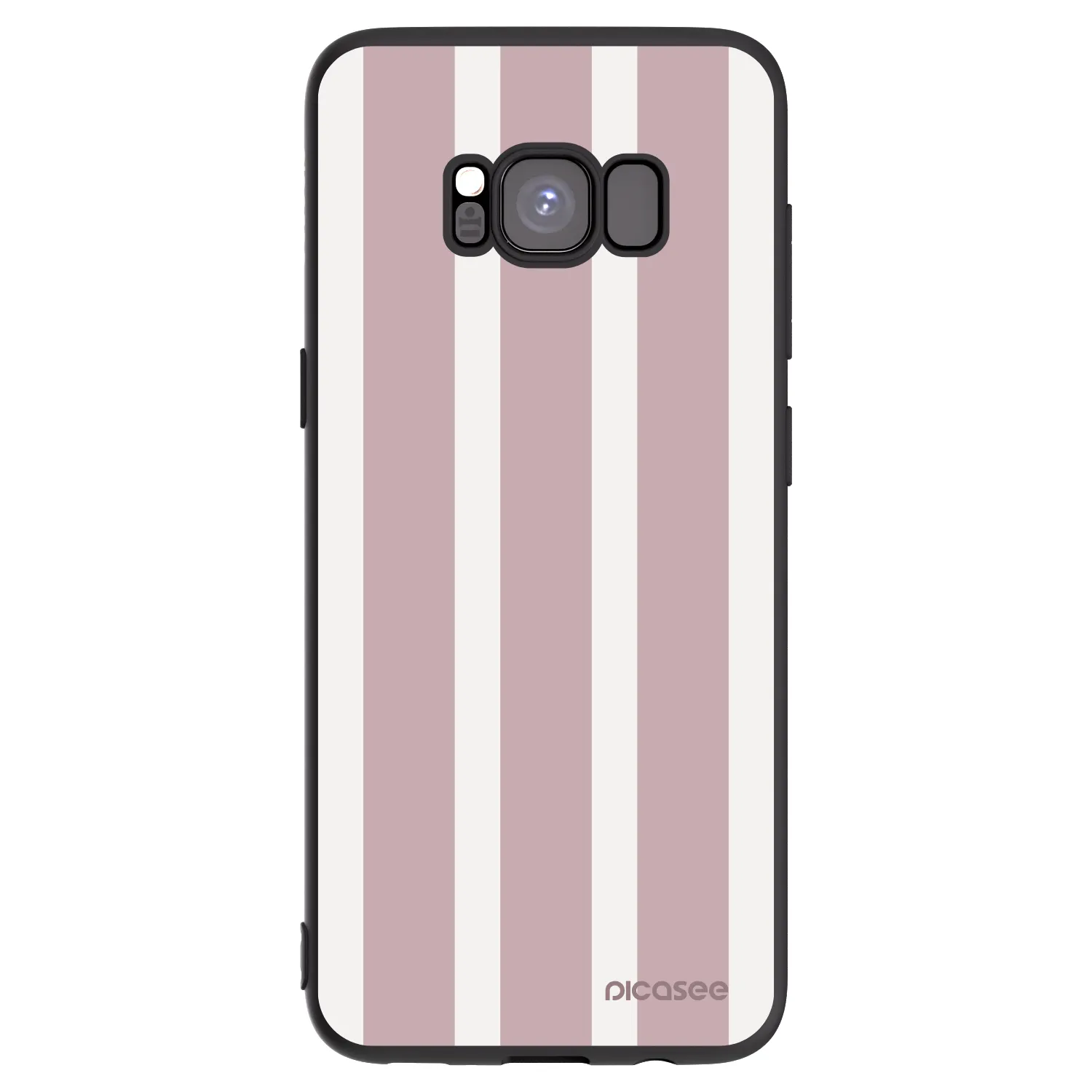 Picasee silikonowe czarne etui na Samsung Galaxy S8 G950F - Velvet sun