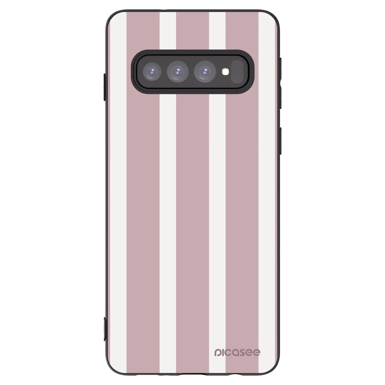 Picasee silikonowe czarne etui na Samsung Galaxy S10 G973 - Velvet sun