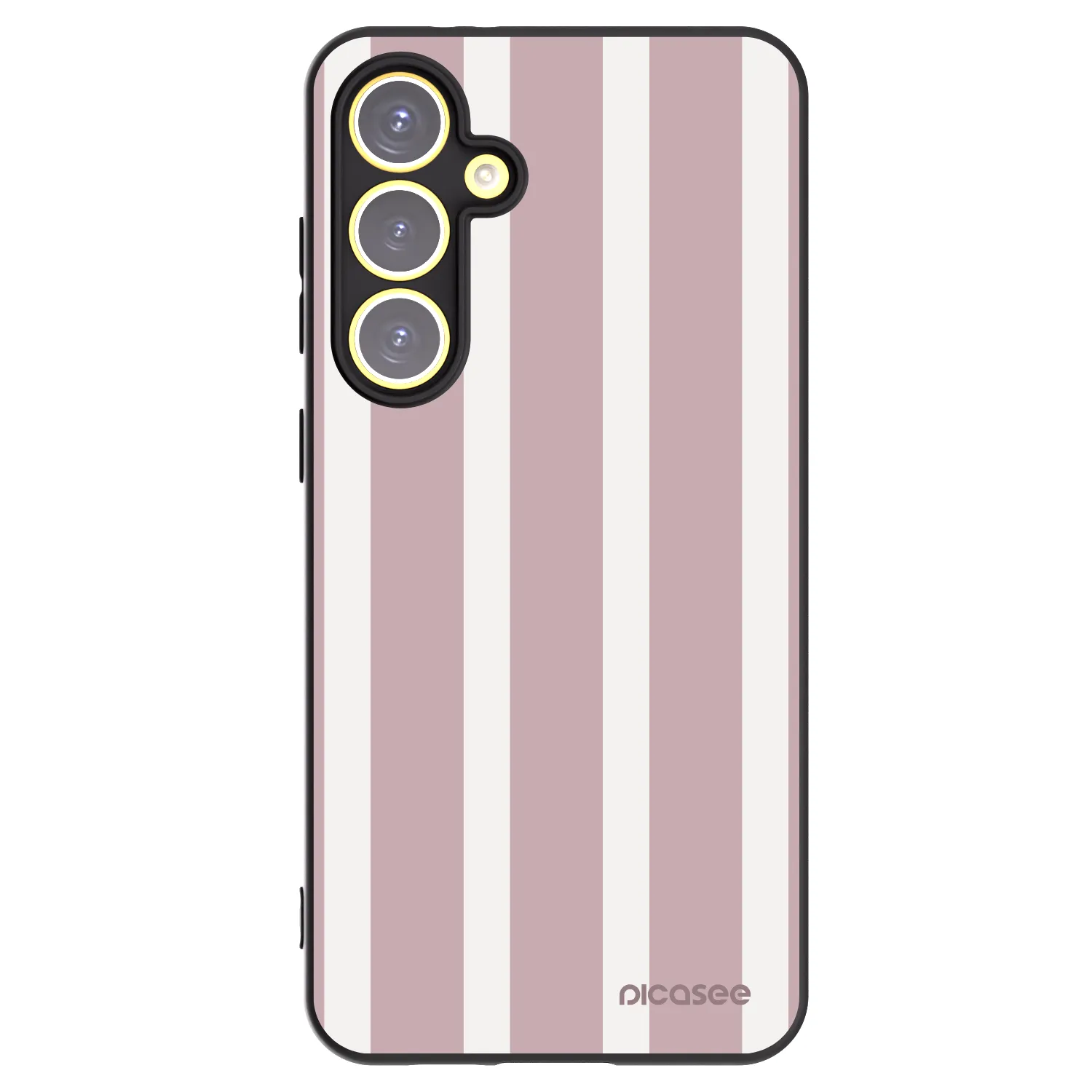 Picasee silikonowe czarne etui na Samsung Galaxy S24 FE S721B - Velvet sun