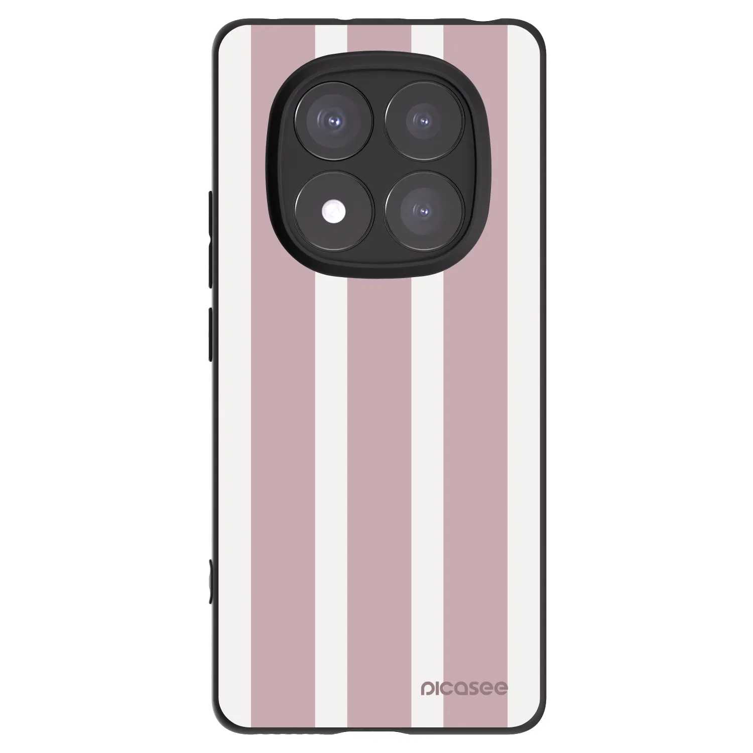 Picasee silikonowe czarne etui na Xiaomi Redmi Note 14 Pro 5G - Velvet sun