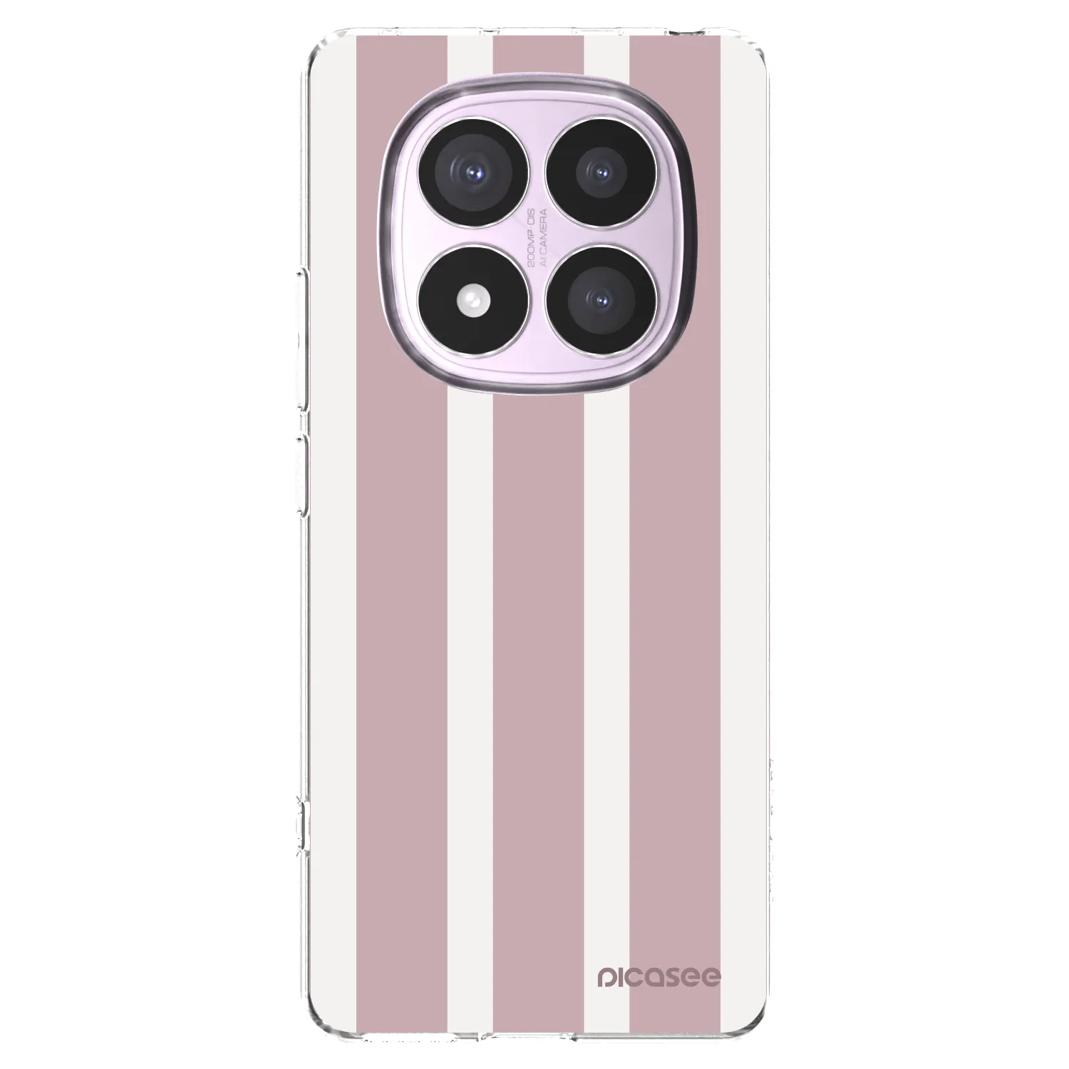 Picasee silikonowe przeźroczyste etui na Xiaomi Redmi Note 14 Pro 5G - Velvet sun