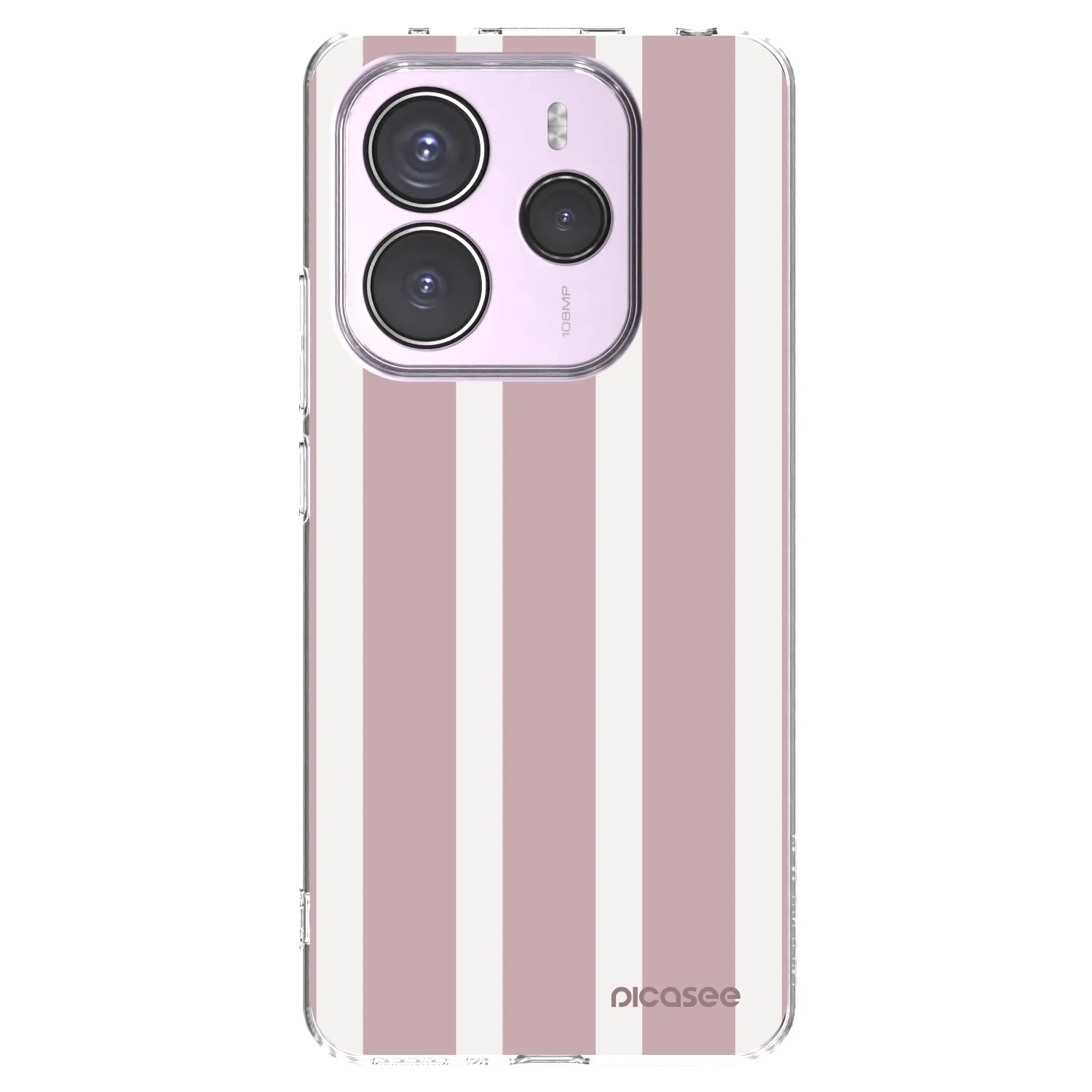 Picasee silikonowe przeźroczyste etui na Xiaomi Redmi Note 14 5G - Velvet sun