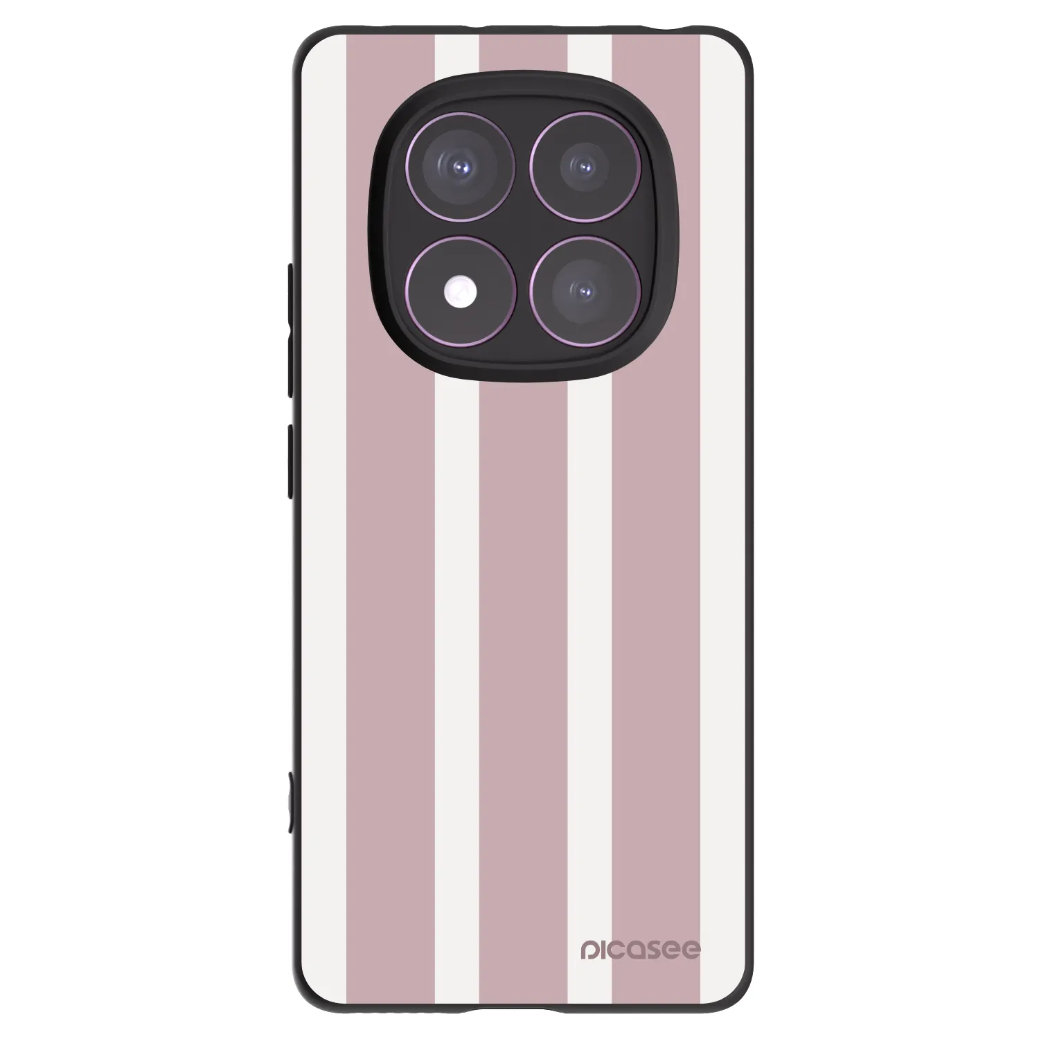 Picasee silikonowe czarne etui na Xiaomi Redmi Note 14 Pro 4G - Velvet sun